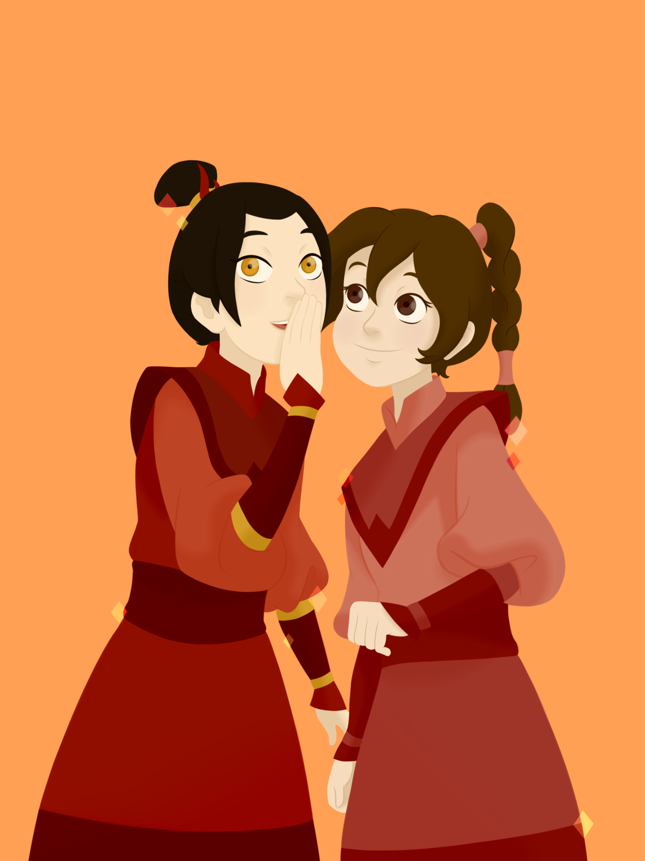 Azula and Ty Lee by trilliart | Scrolller
