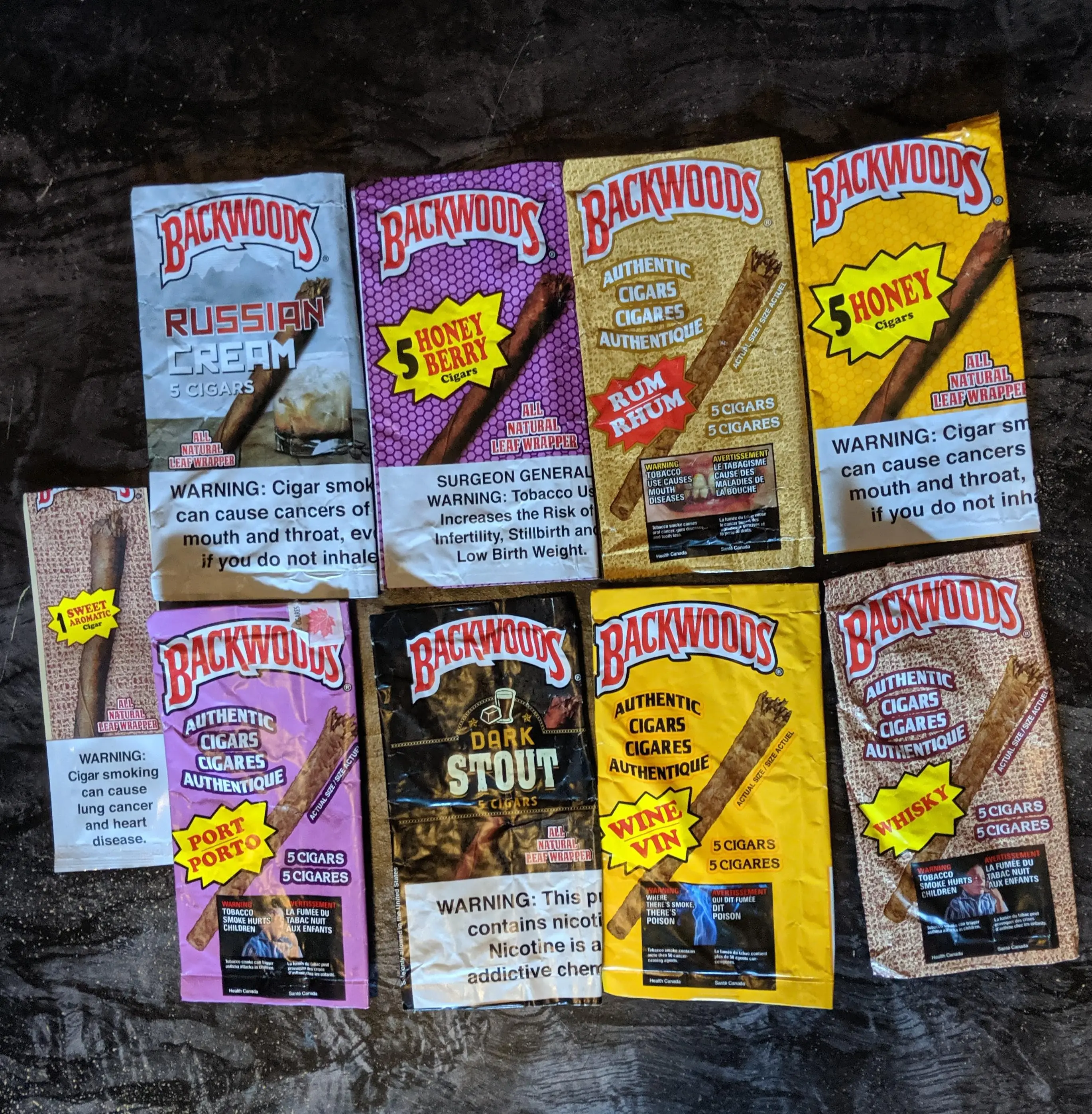Backwoods collection rated best to worst. Thoughts? | Scrolller