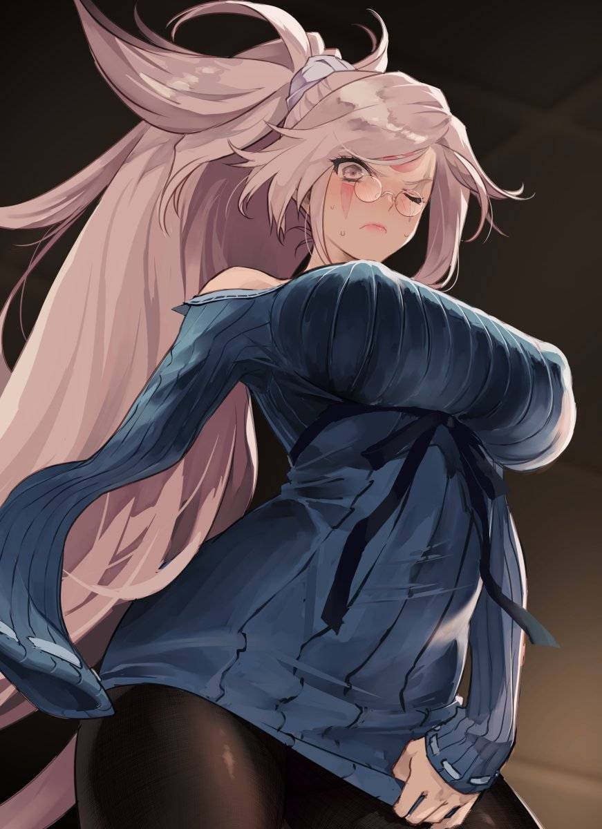 Baiken in a sweater (amailohalmachi) [Guilty Gear] | Scrolller