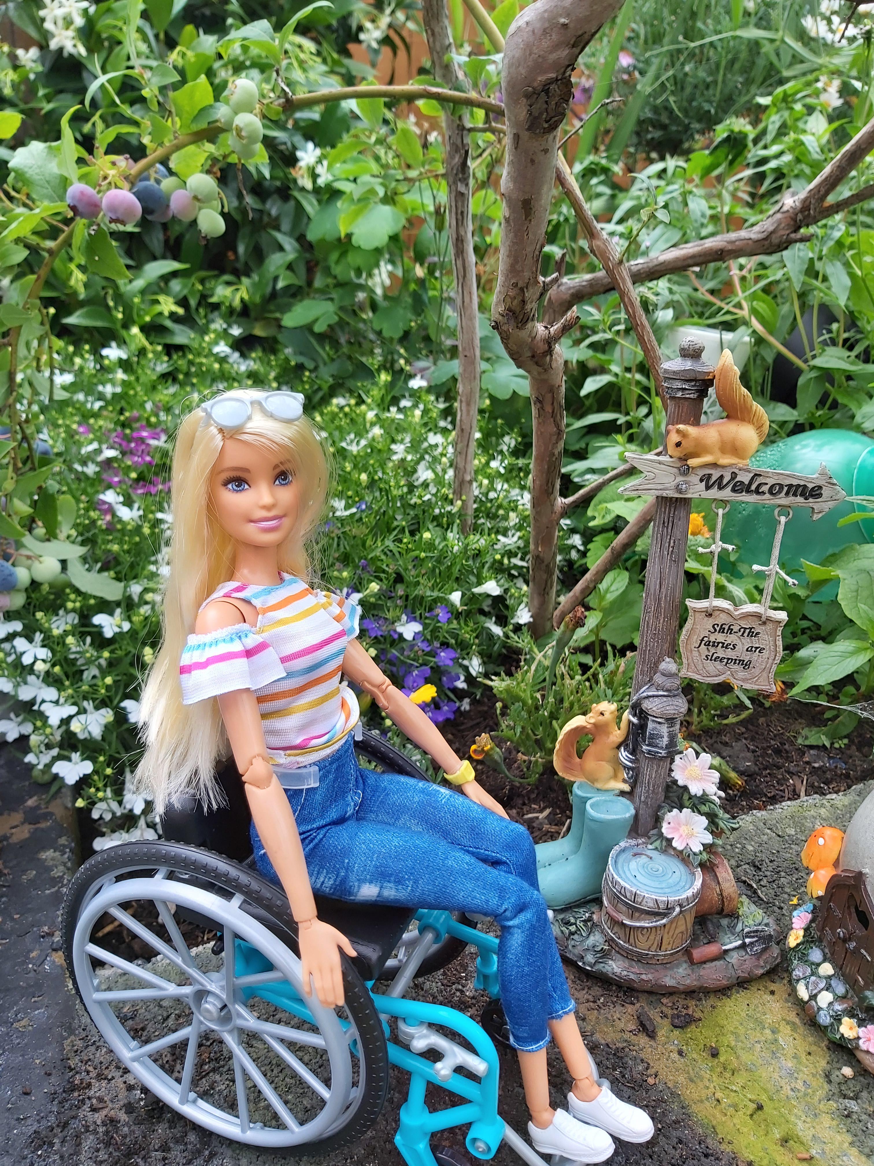 Barbie wheelchair 💖 Scrolller