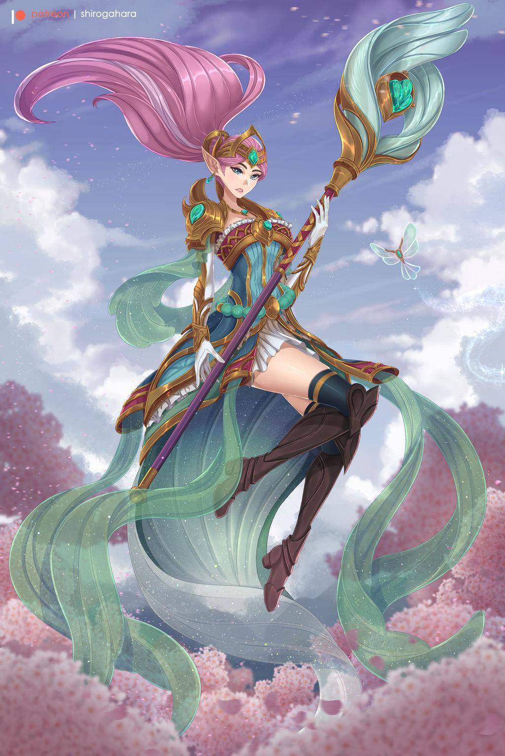 Battle Queen Janna by Shirogahara Scrolller