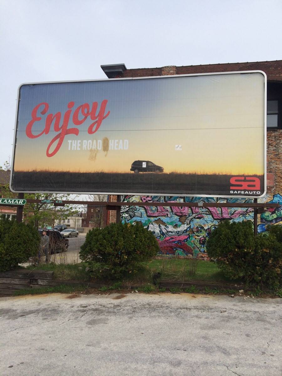 Billboard on Adams St. Scrolller