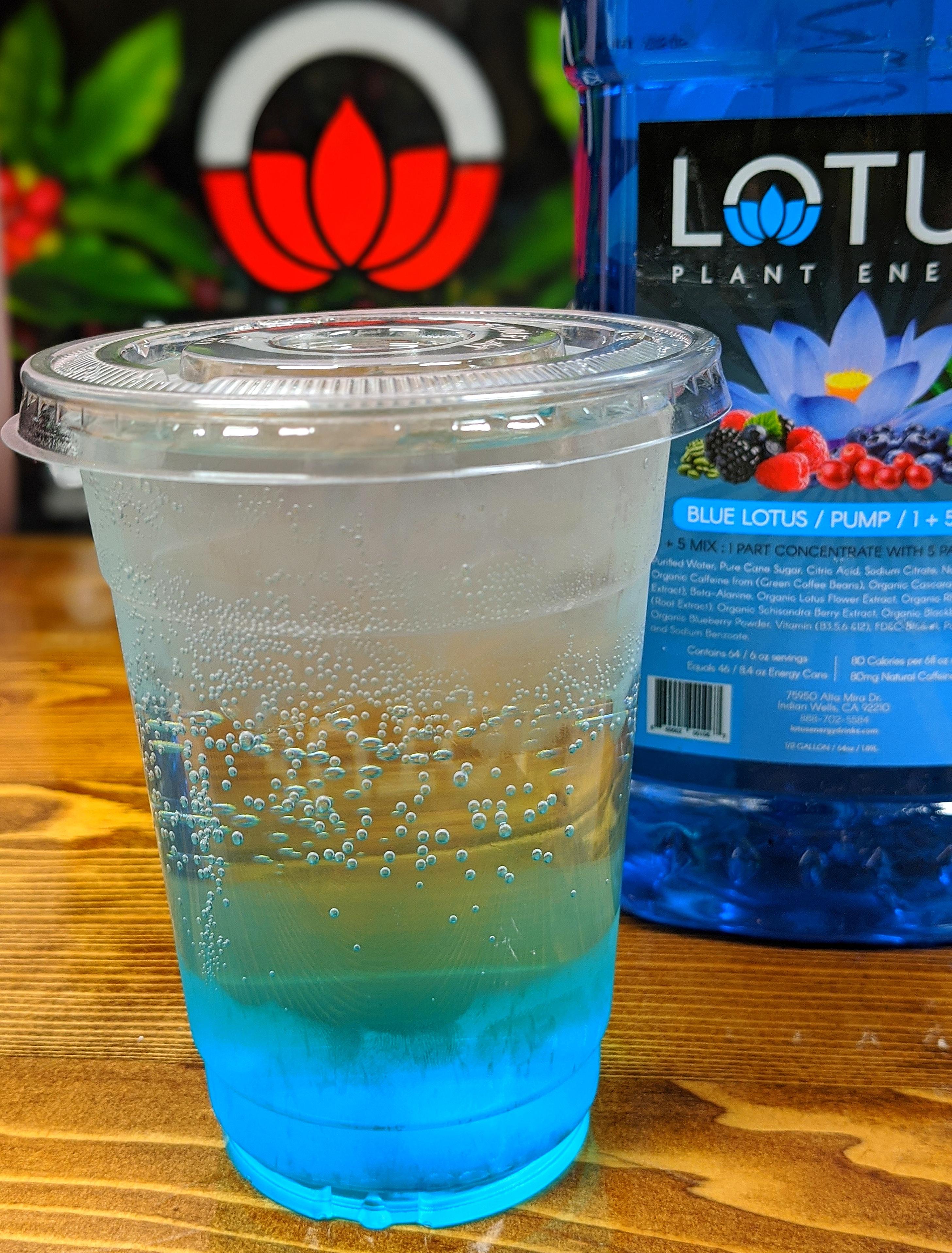 "Blue Mermaid" Lotus Flower Drink Scrolller