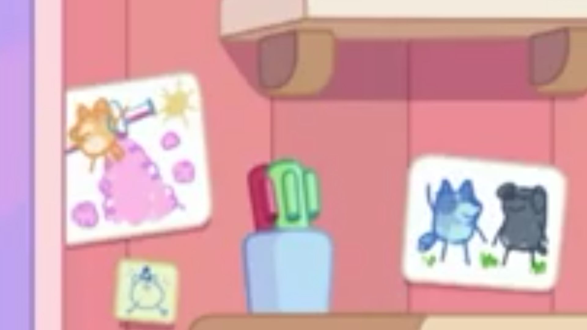 Bluey drew jeanluc as remembrance. (Also jetpack bingo)(this can be