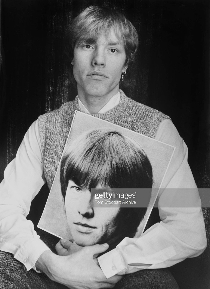 Brian Jones' son, Julian Mark Andrews, in 1984 | Scrolller