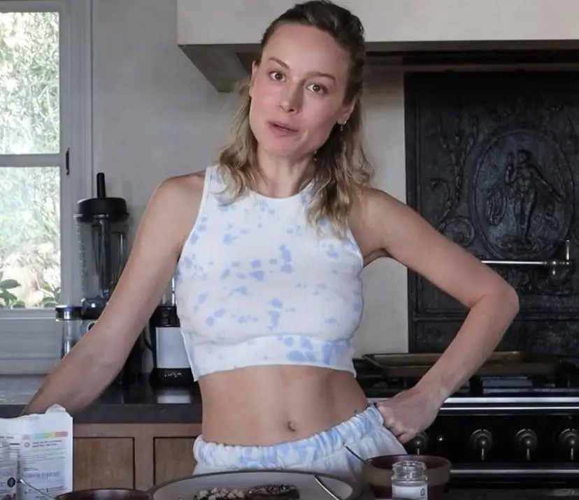 [Brie Larson] — “Good morning, sleepy h— oh, who are the guests? Uhh ...