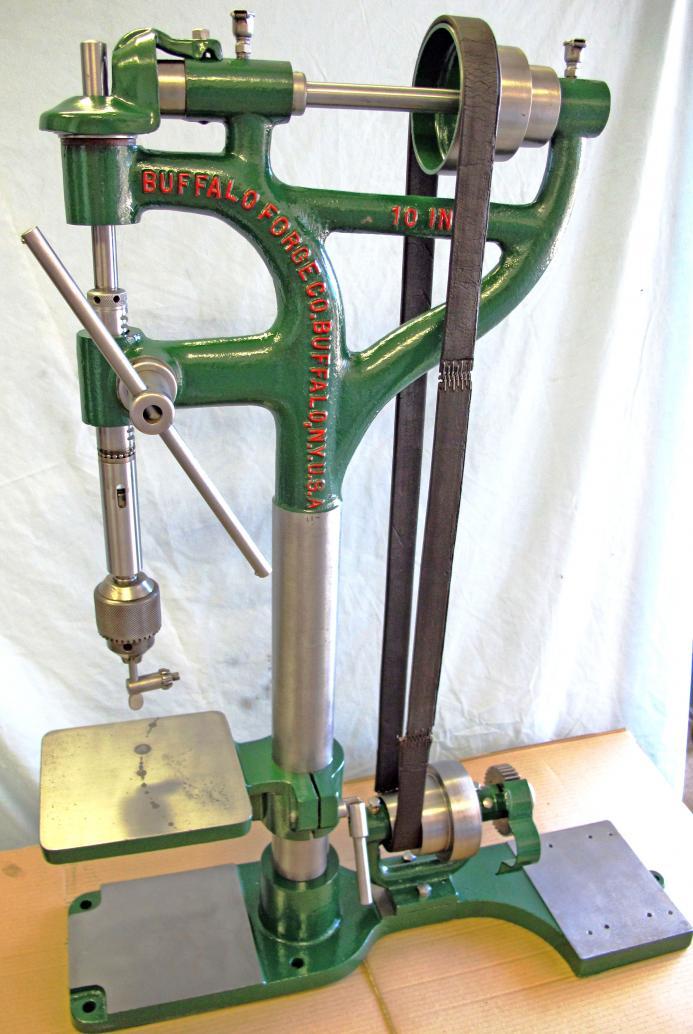 Buffalo (camel back) 10 inch drill press, circa 1935 Scrolller