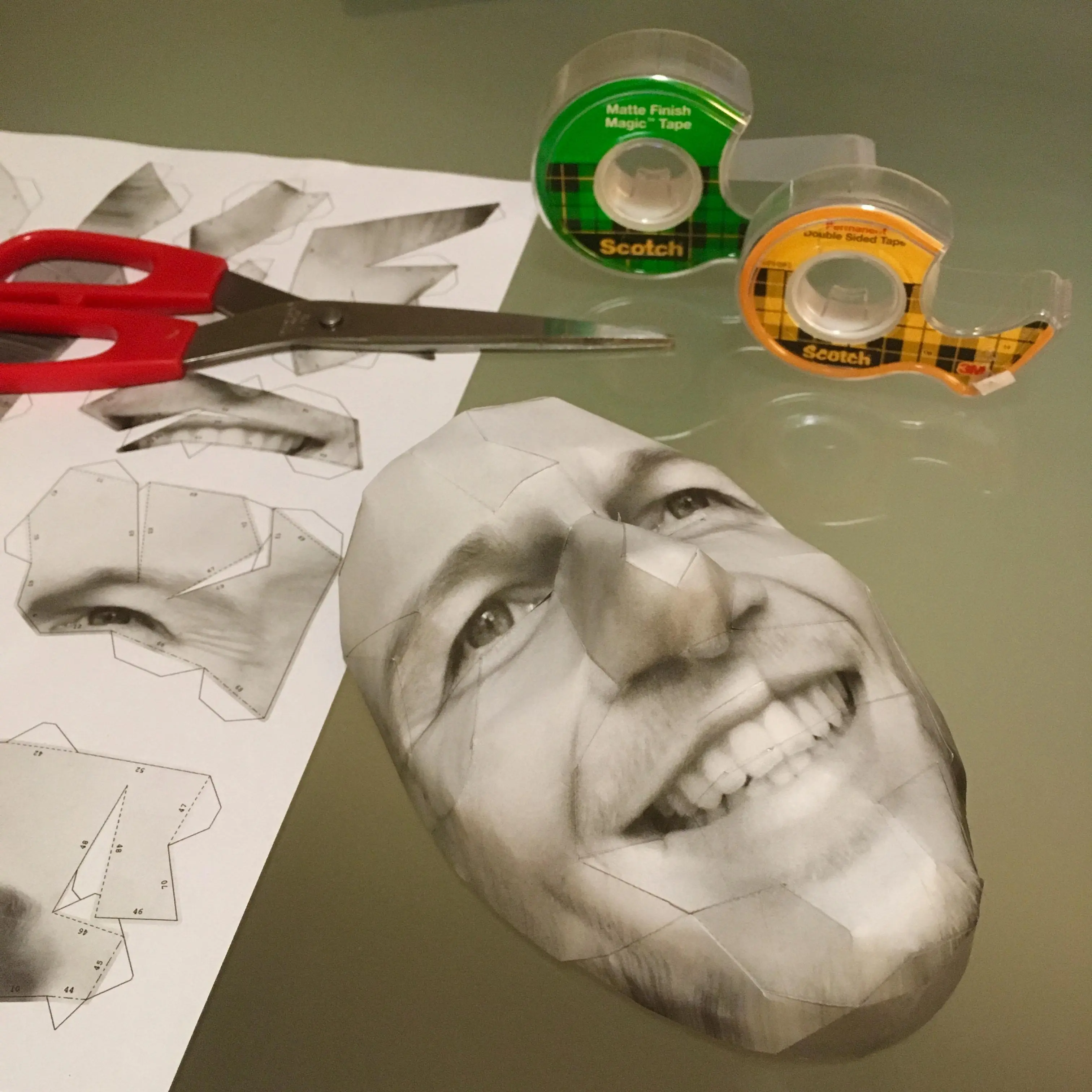 [Build] I made a model of my face. | Scrolller