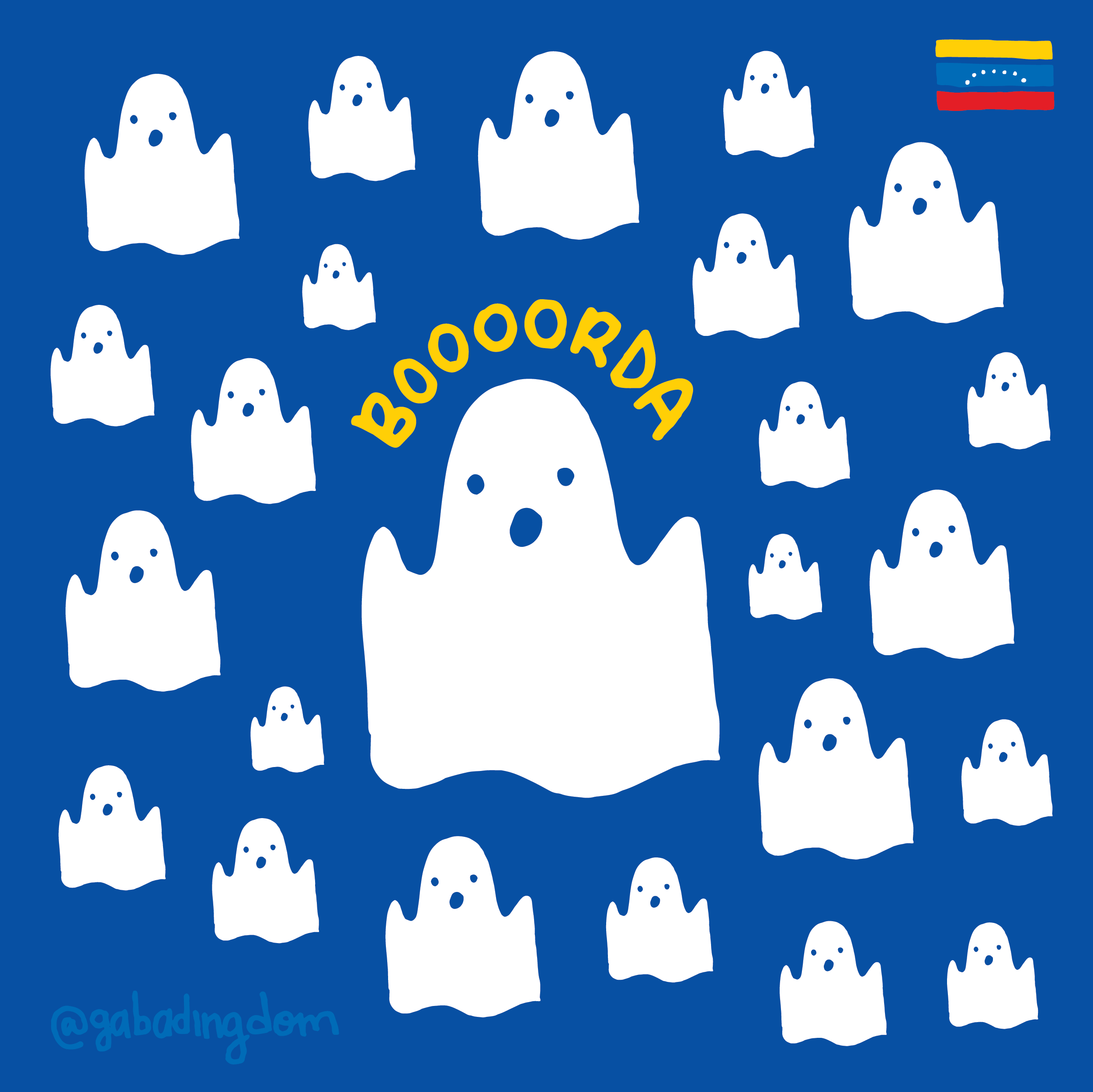 Burda [BOOrda] A Venezuelan word to describe a large quantity of