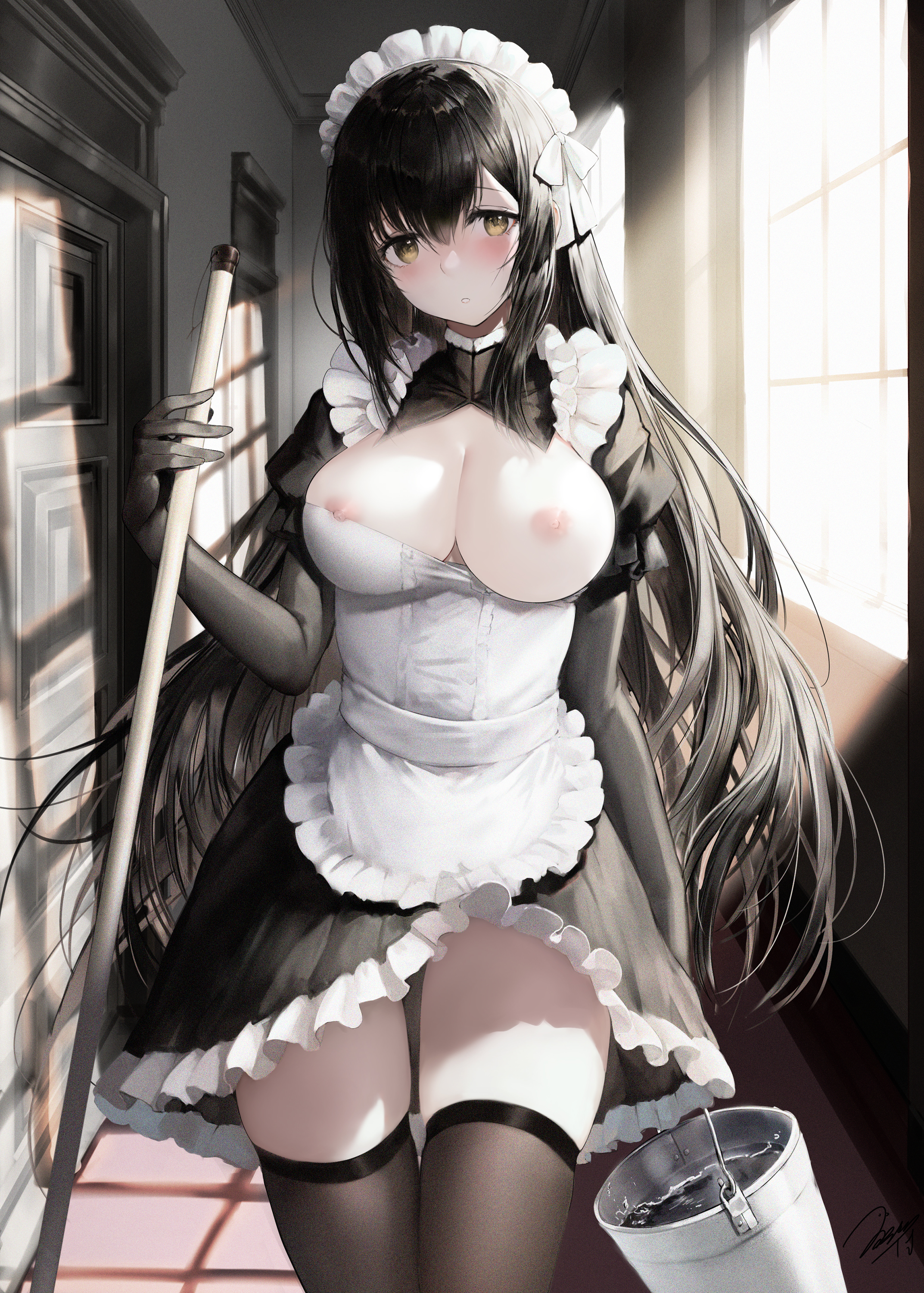 Big boob hentai maid фото 61