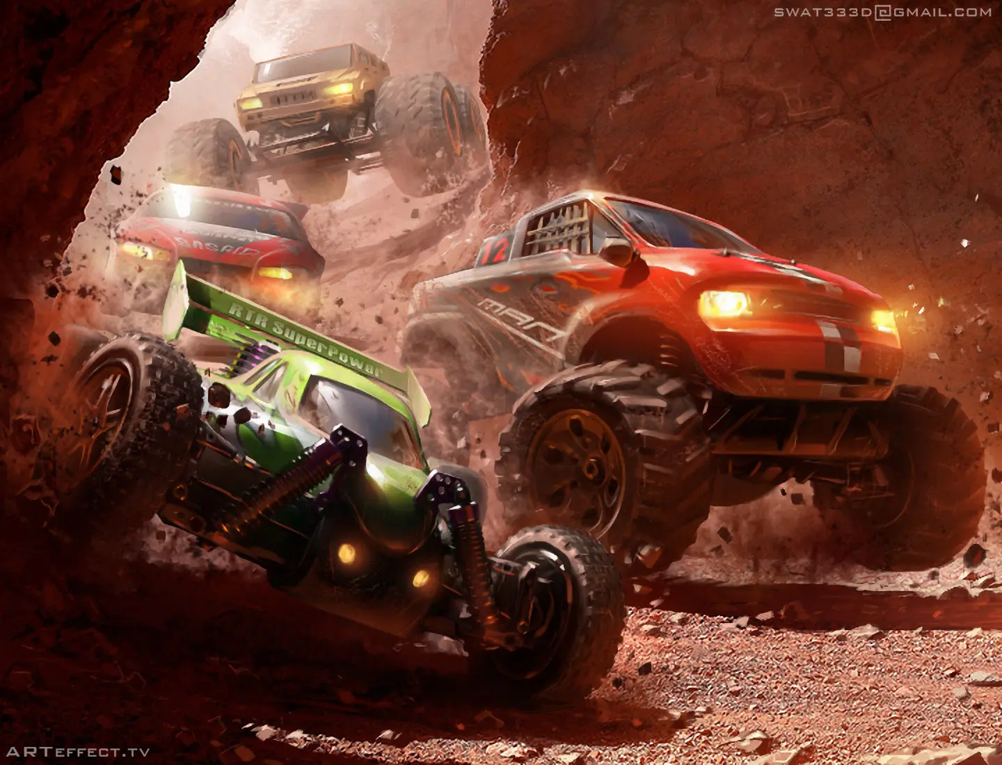 Canyon Racing by Sviatoslav Gerasimchuk | Scrolller