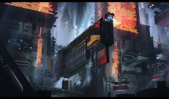Cargo Docks by Alexander Dudar
