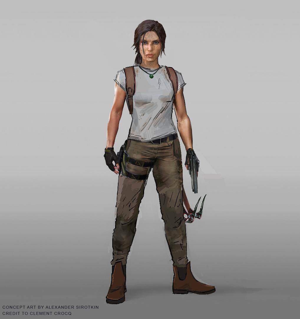 Casual Lara Croft - Fan Outfit Concept Art | Scrolller