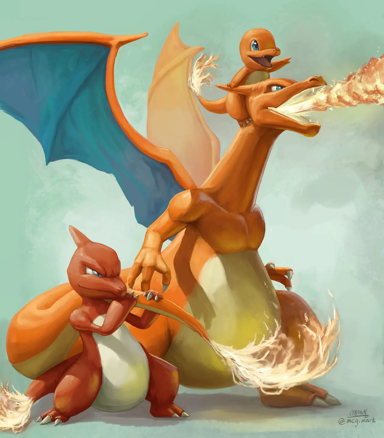 Charizard Working Charizard on bring your kids to work day by mcg.mark/Mark McGlashan ...