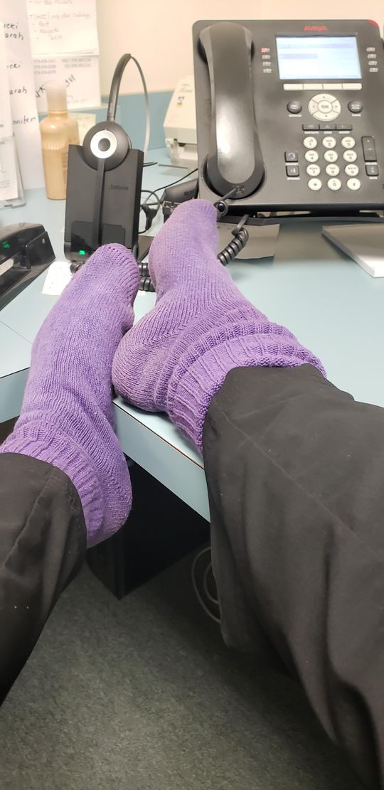 Chilling out at work