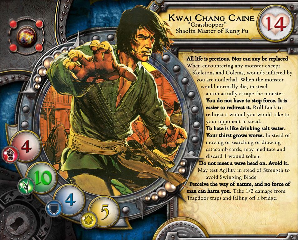 Community Kwai Chang Grasshopper Caine Custom Hero Card For community-kwai-chang-grasshopper-caine-custom-hero-card-for