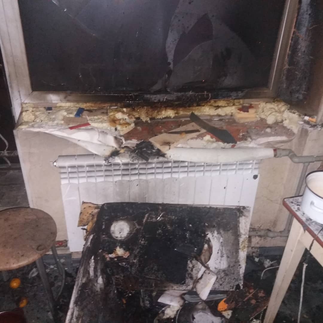 Consequences of my old battery explosion Scrolller