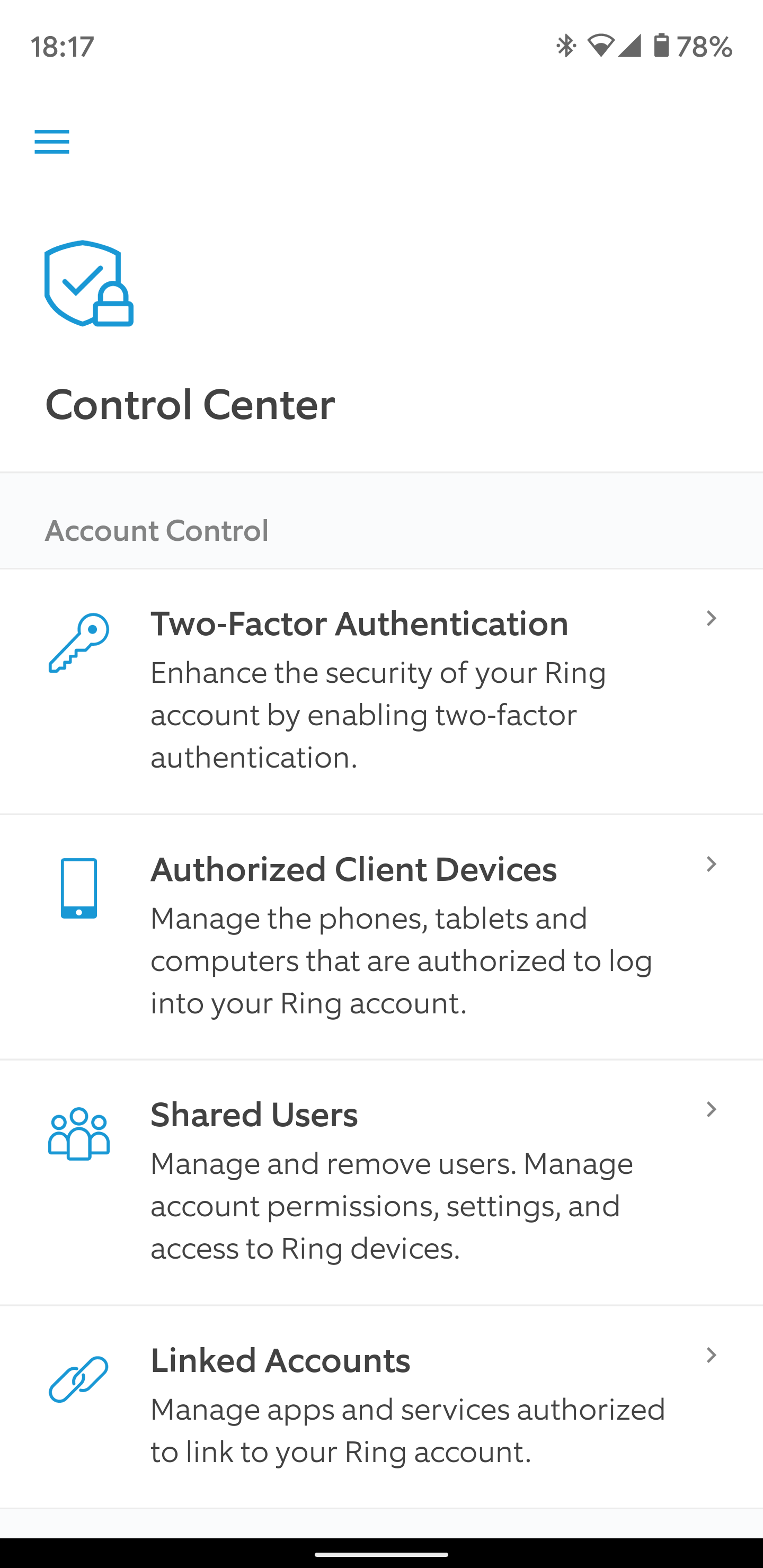 Control Panel has landed - 'Authorised Client Devices' tab is ...