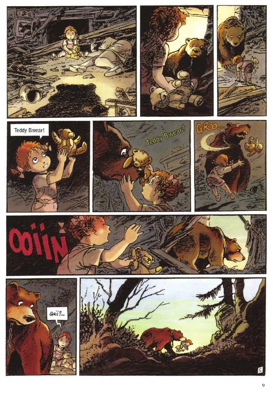 Read Pyrenee Comic Cool Nude-Positive French Comic about Feral Child and Bear: Pyrénée ...