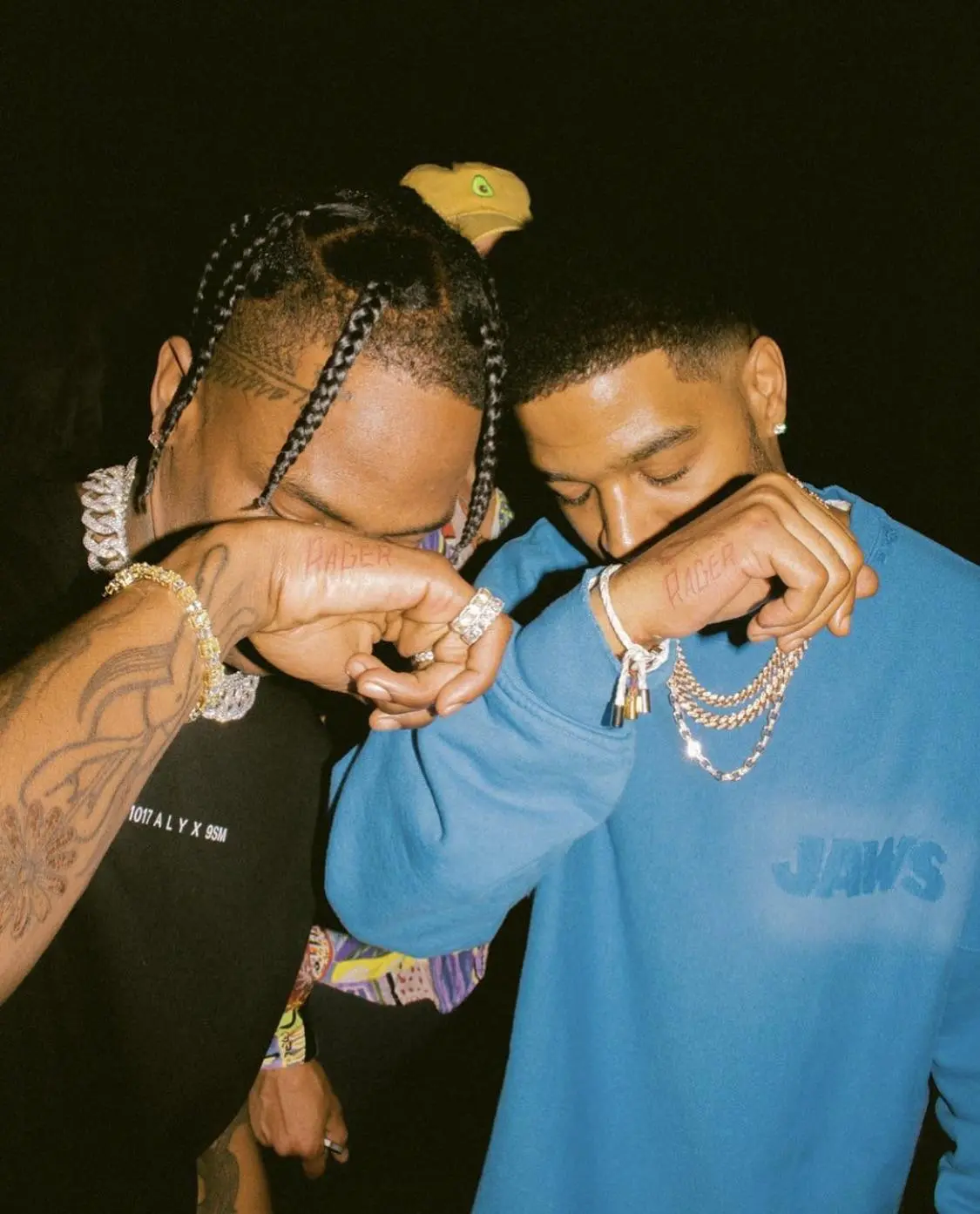 Travis Rager Gif Cudi and Travis got matching Rager tattoos | Scrolller