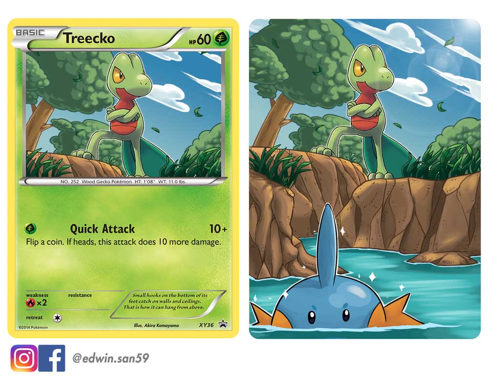 [Custom Card] Treecko Full Art from XY Promos | Scrolller