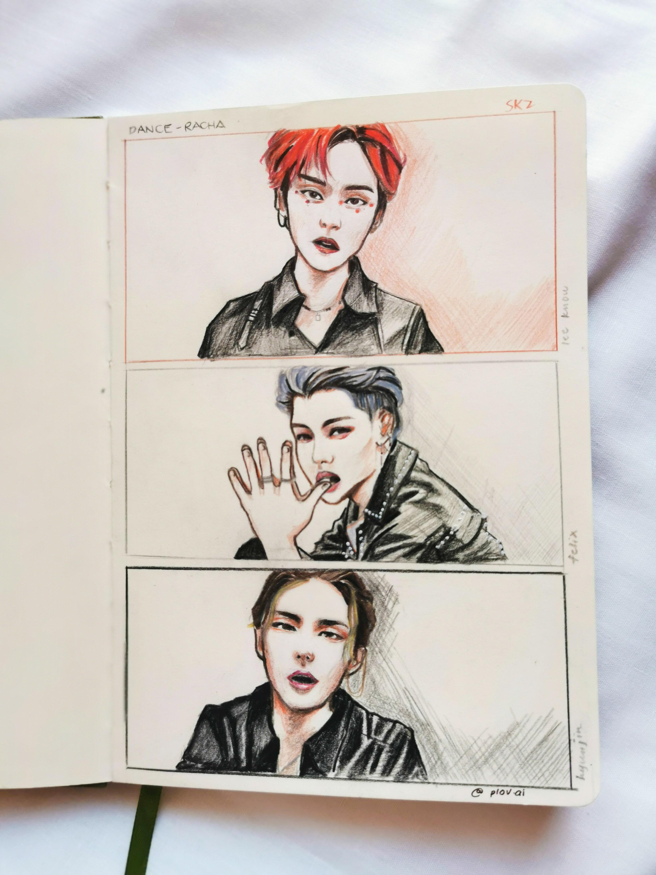Dance Racha fanart becuz Lee know has been bias wrecking me lately (n I ...
