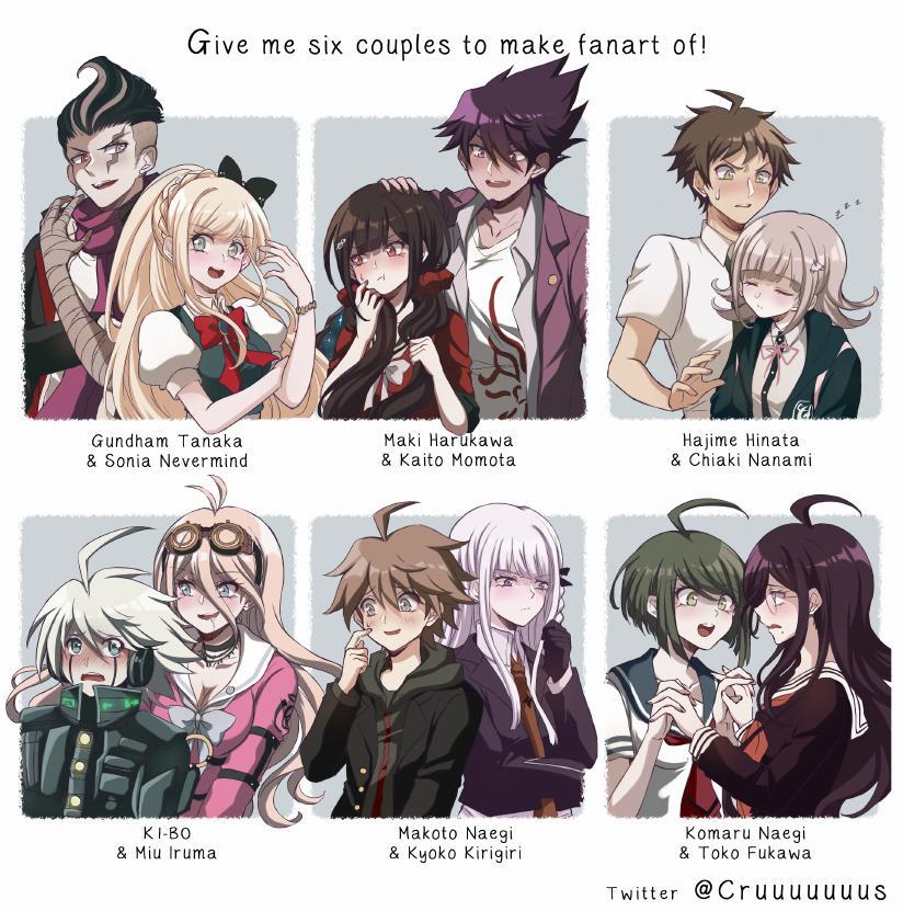 Danganronpa couples | Scrolller