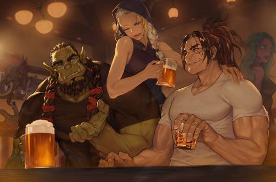 Day off by Morry Evans