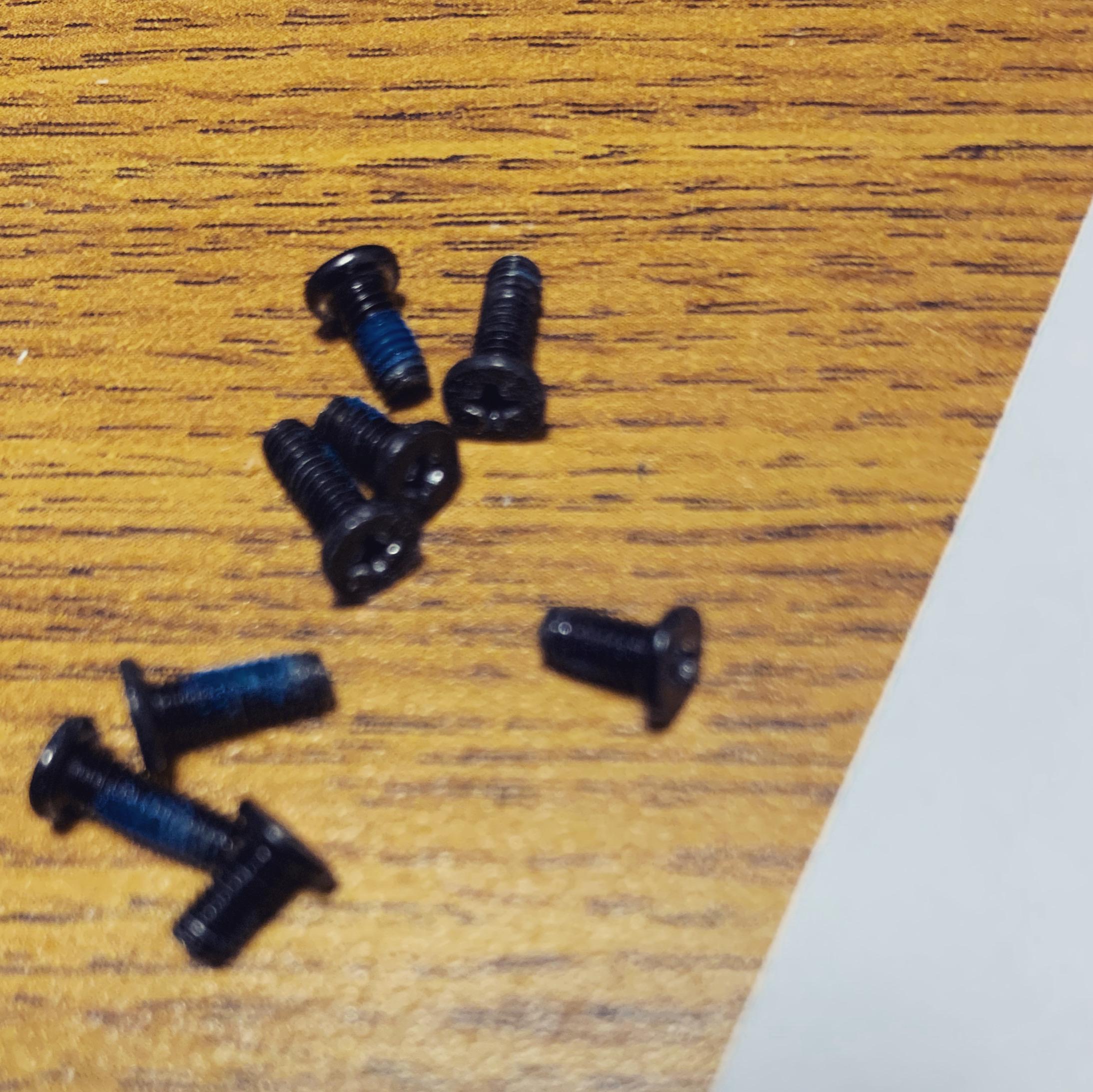 Dear laptop maker 10 screws for the back of your laptop and all are