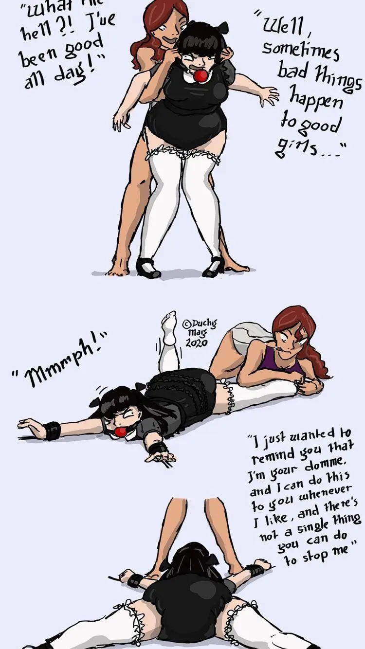 Diaper punishment