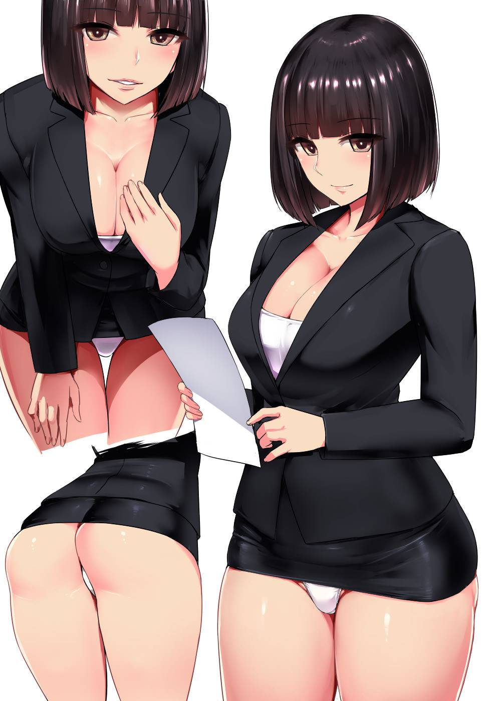 Office girl hentai фото 99