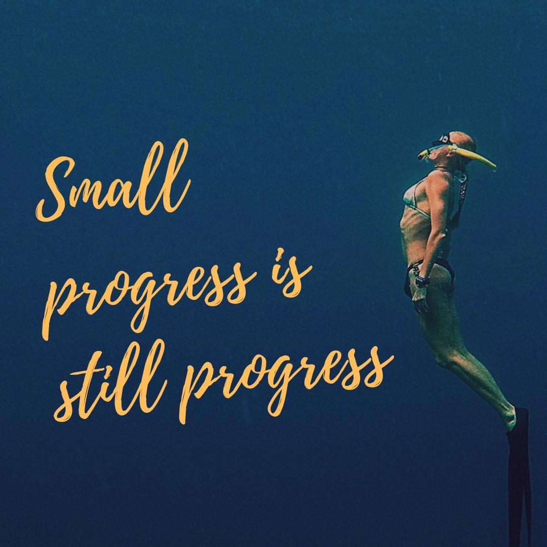 Don't force your progress because someone is better than you today ...