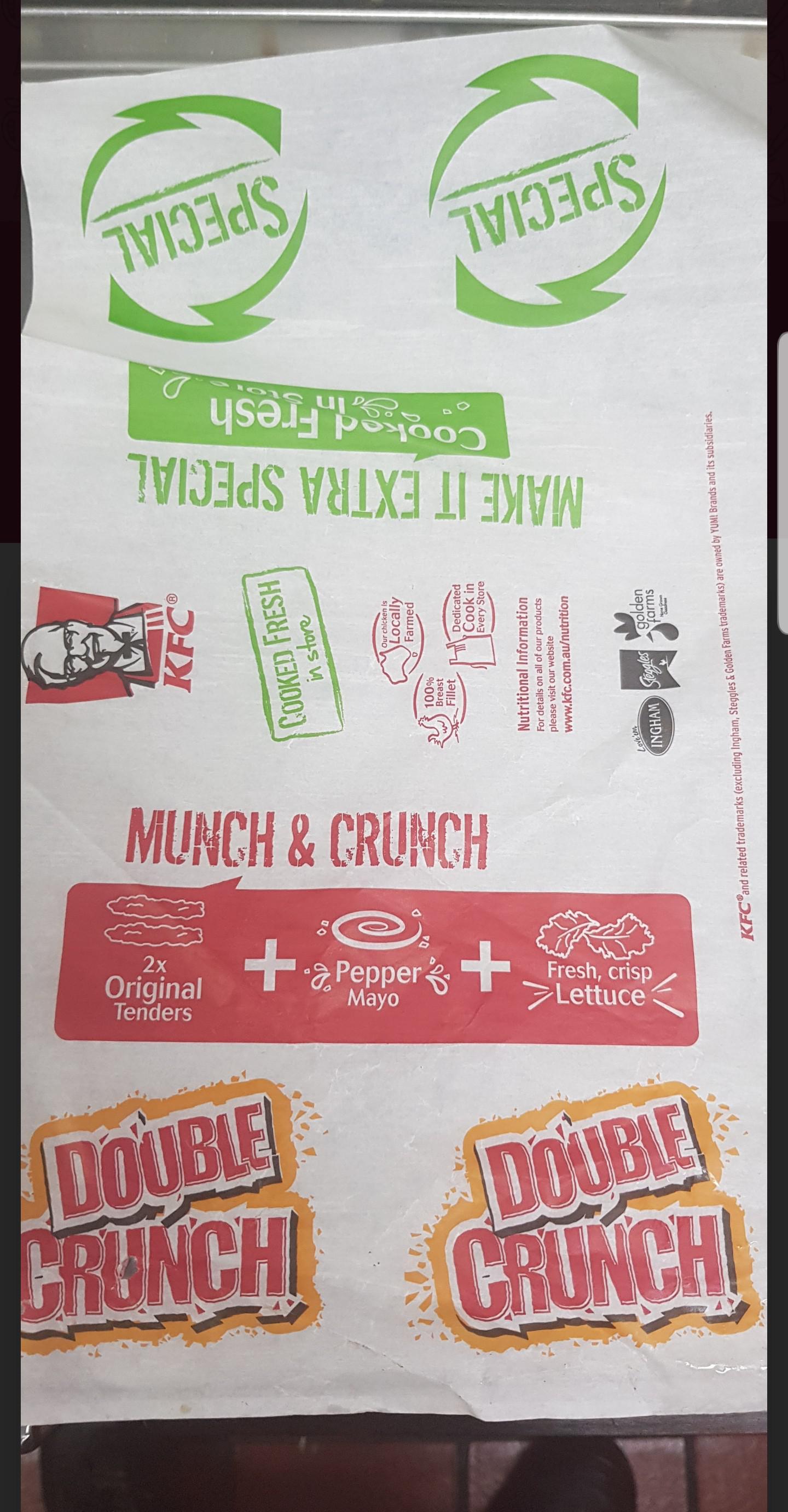 Crunch Wrapper Double crunch wrapper | Scrolller