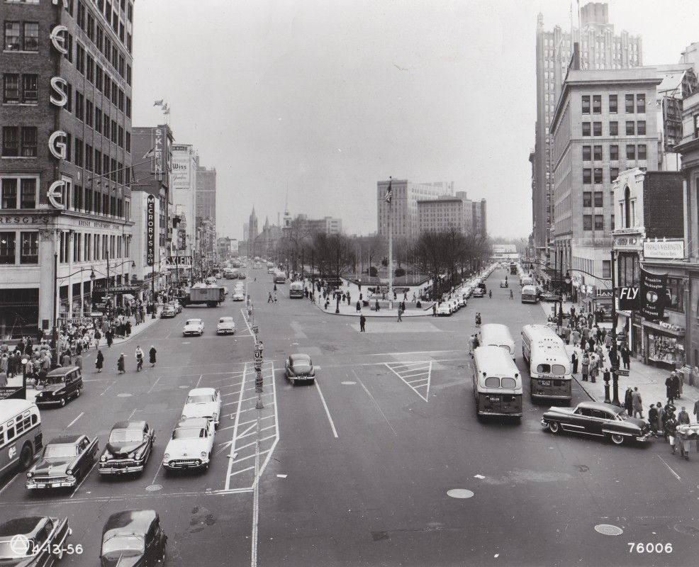 Downtown Newark New Jersey - 1956 | Scrolller