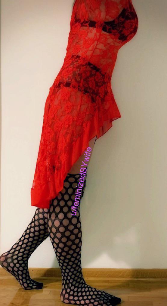 Dressed by wife Scrolller