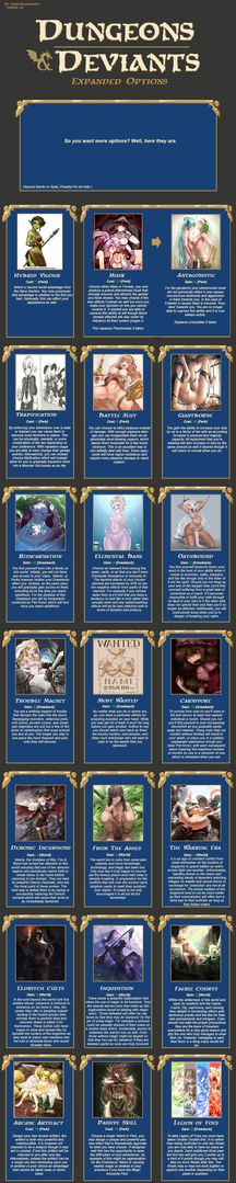 Dungeons Deviants Expanded Options Dlc V Cyoa Oc Wip Scrolller