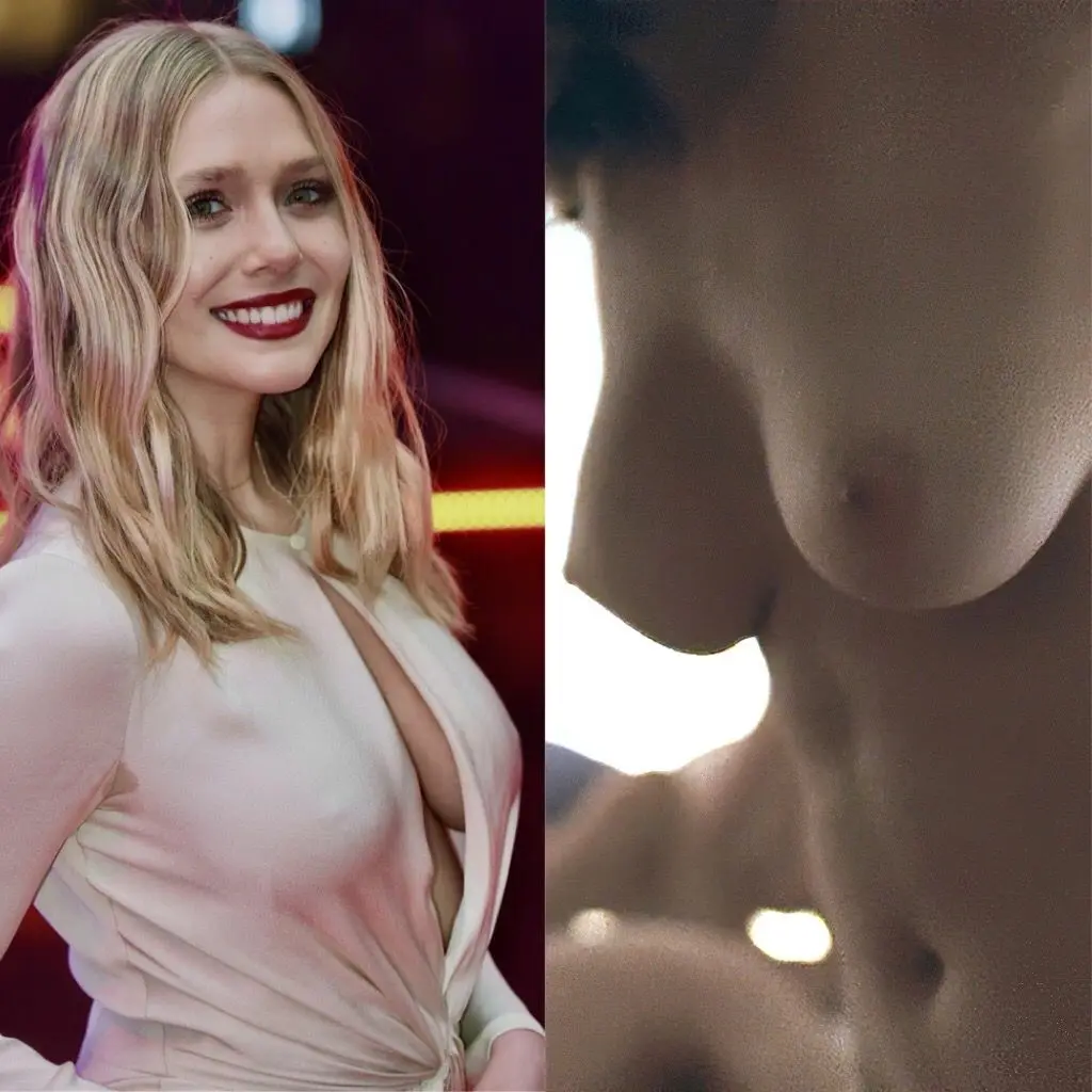 Страстная актриса Elizabeth Olsen засветила голые соски