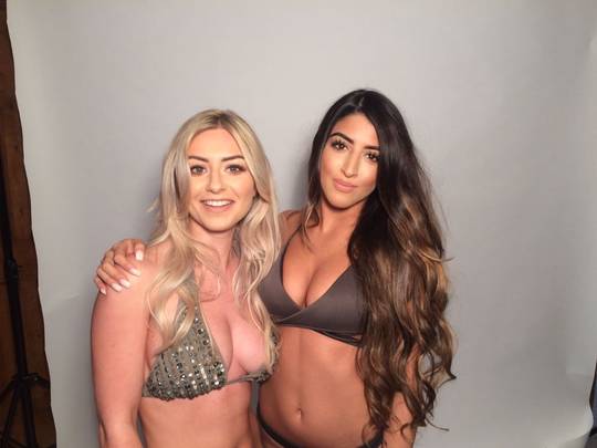 Elle Hunter and Alexa Campbell