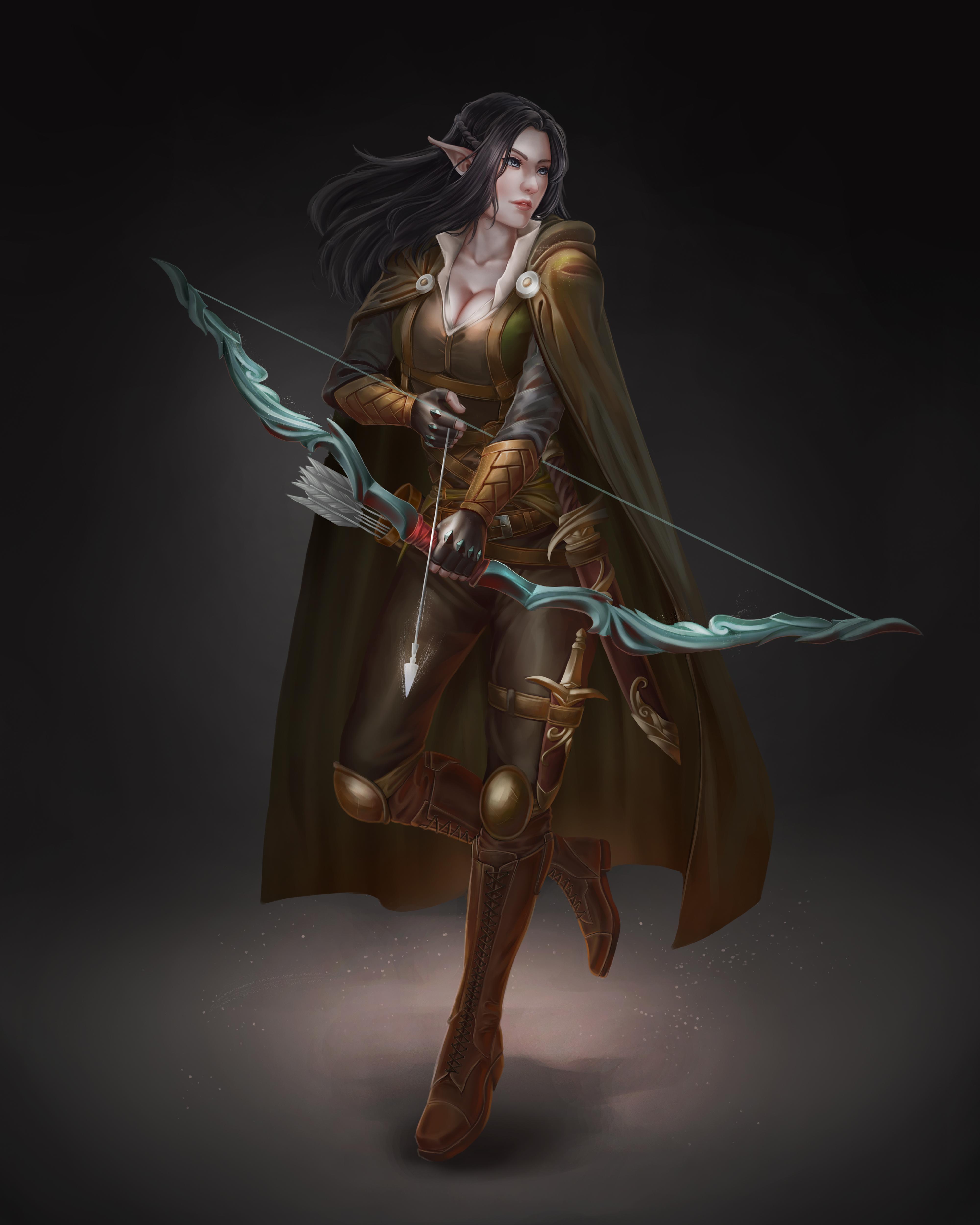 Elven Ranger - A DnD Original Character | Scrolller