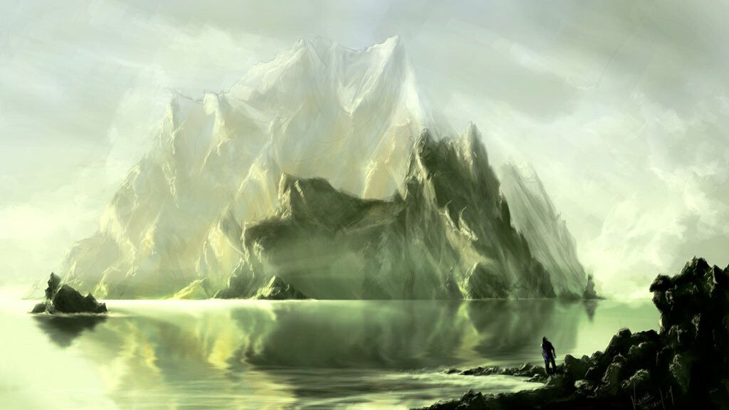 Emerald Sea by Keith Franklin Scrolller