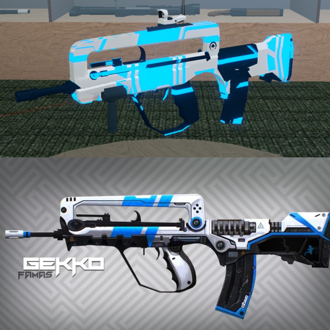 FAMAS - Gekko (CS:GO) | Scrolller