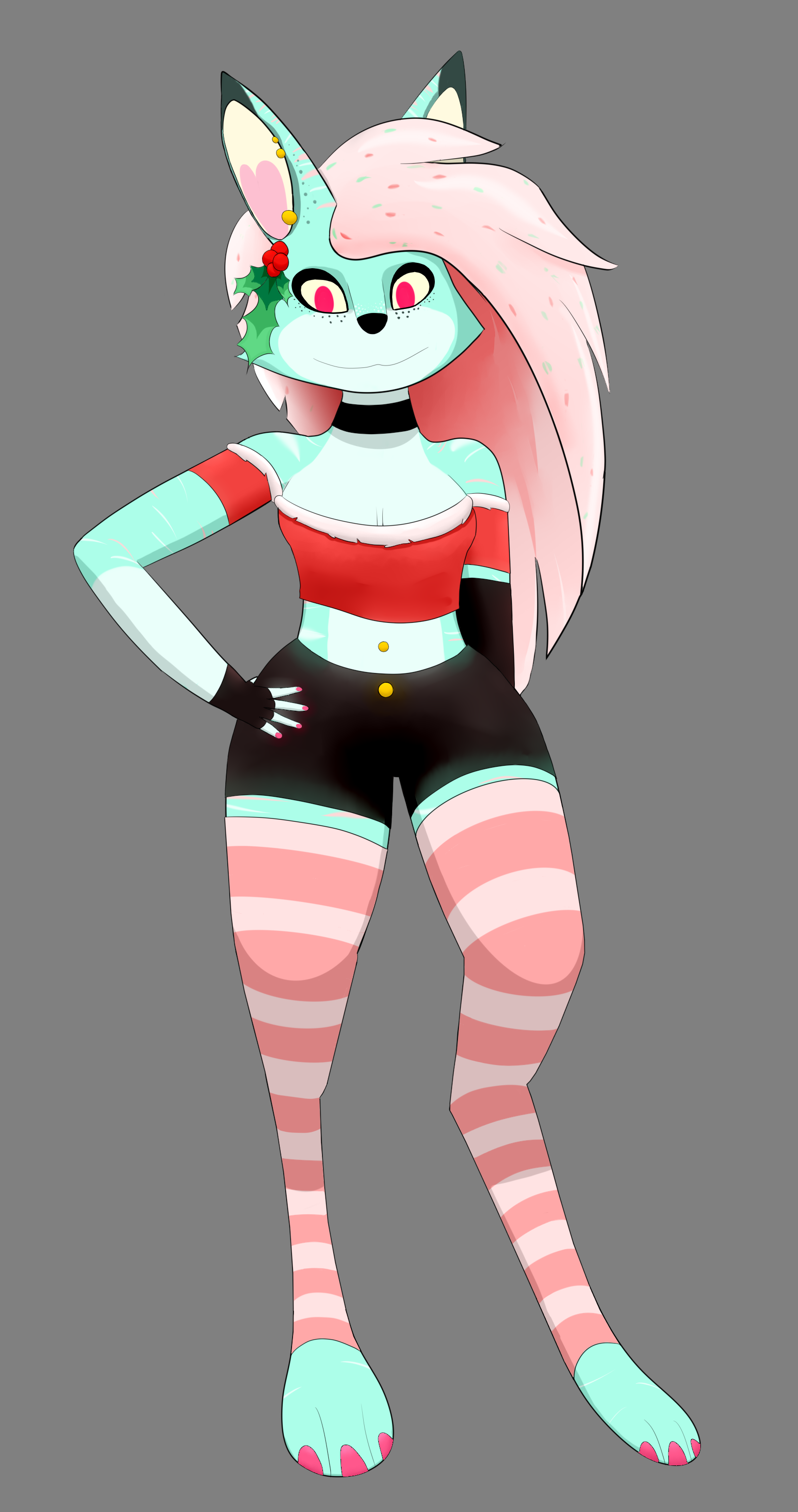 Fanart of Vivziepop's christmas style Jay Jay by me | Scrolller