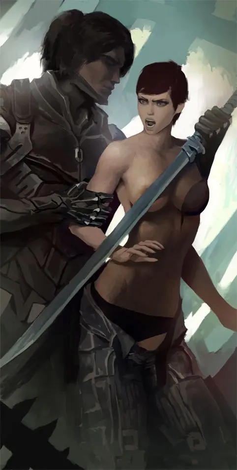 Femshep and Jack in bondage and futa scenes with interracial and monster girl pairings from Mass Effect
