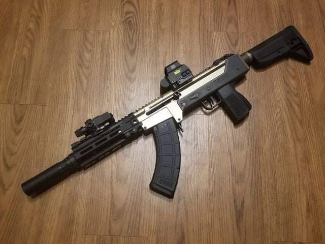 Finally finished my custom AK build. Really like how it turned out ...