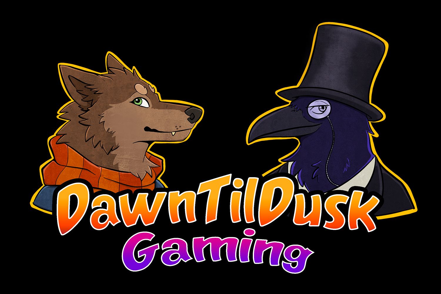 Finally finished our new Youtube and Twitch logo! We are Dawn Til Dusk