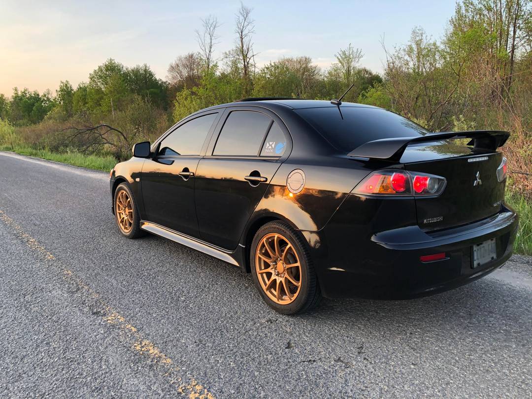 Finally got my rims painted. Went with Mystic Blond. Looks perfect on ...