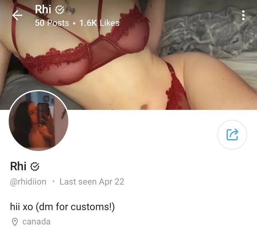 Find her leaks plz @rhidiion