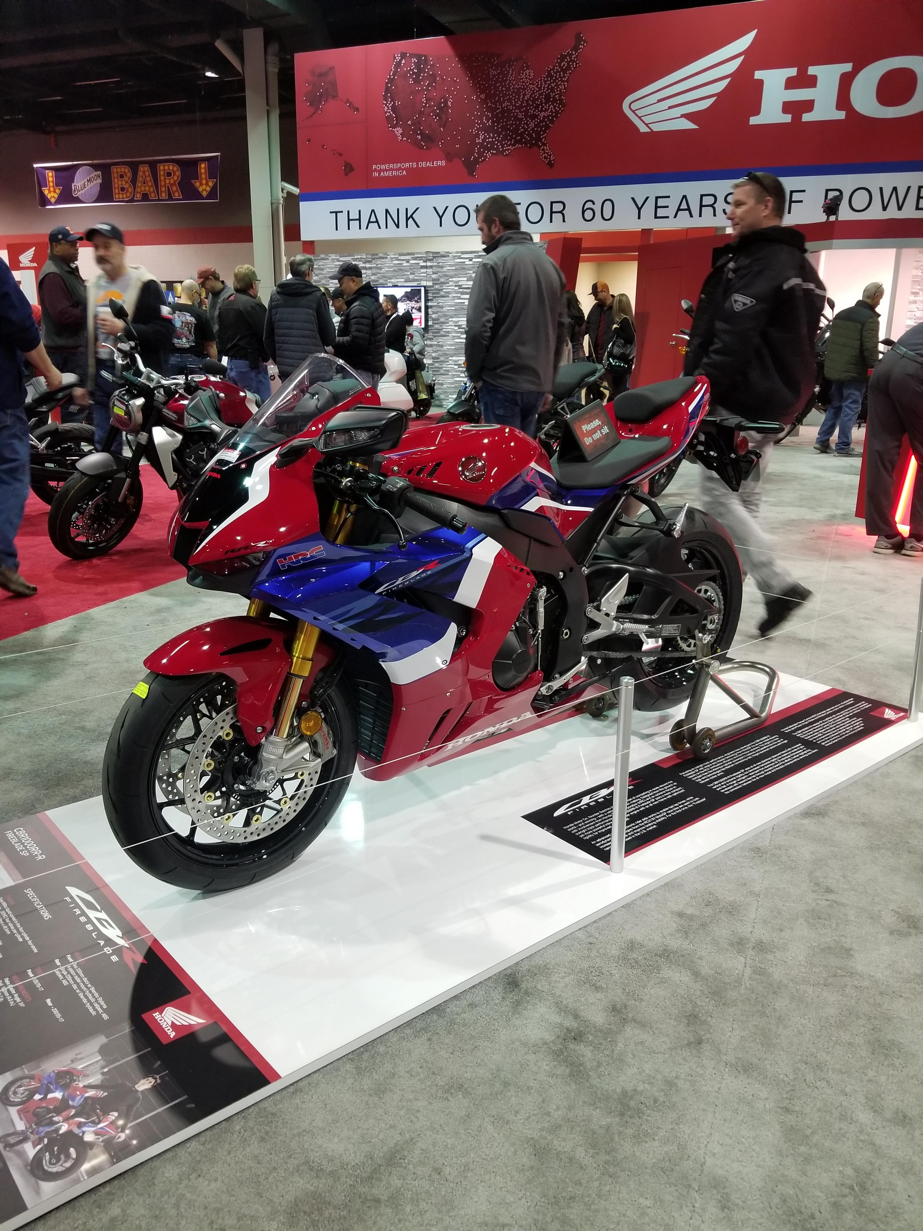 Fireblade at the Chicago motorcycle show Scrolller