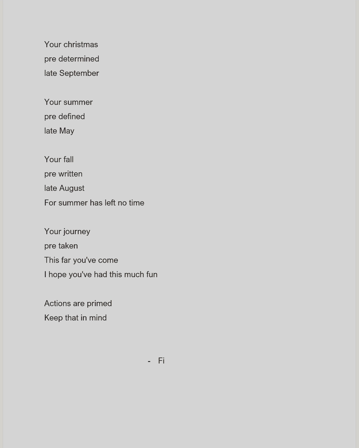 First poem I've finished ... | Scrolller