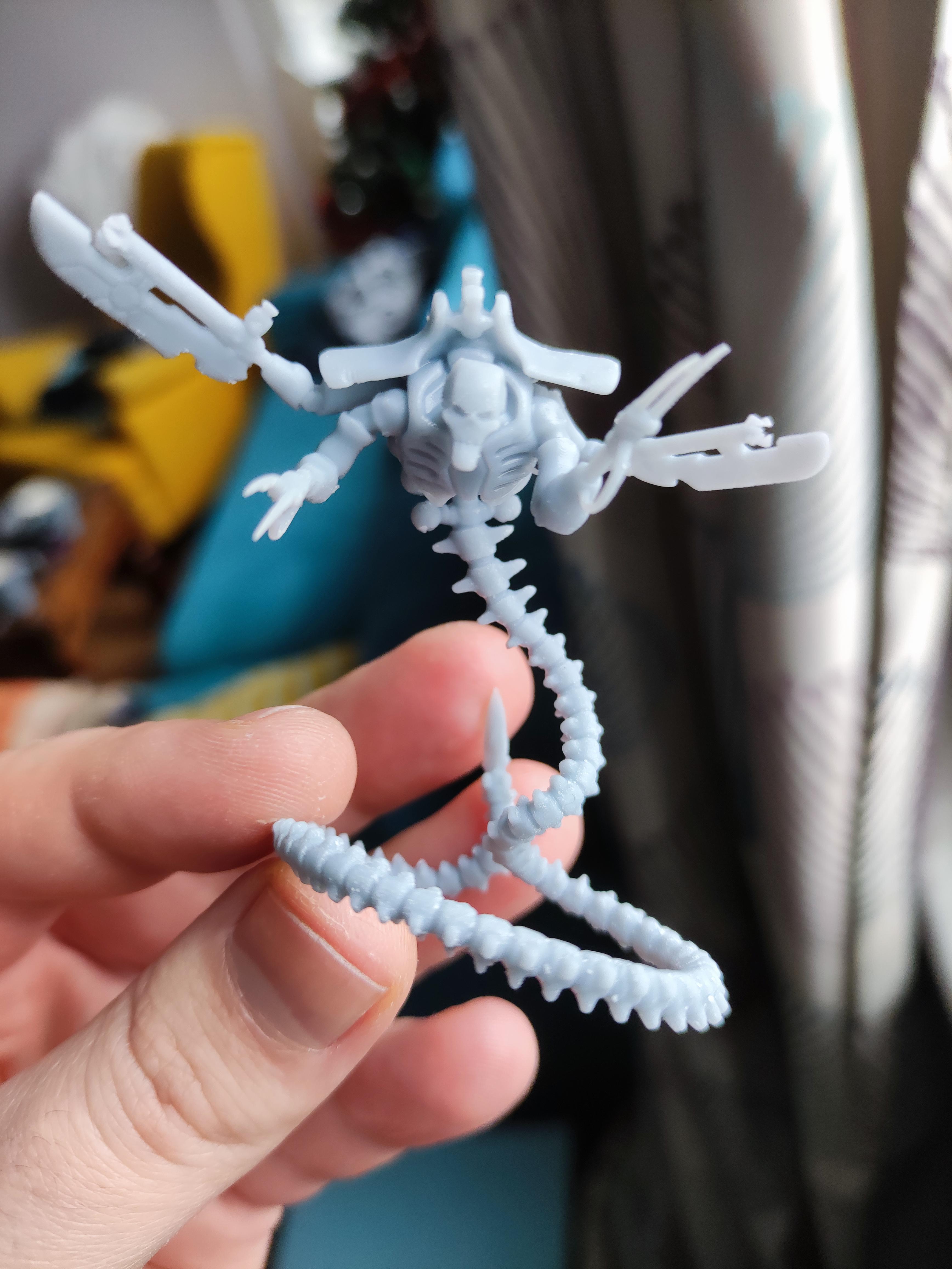 First print of my own model. Need to work on pose a bit. Still ...